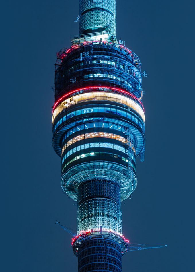 Останкинская телебашня. Башня изнутри