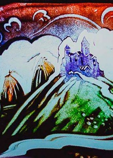 Сказка с песочной анимацией. Волшебник изумрудного города