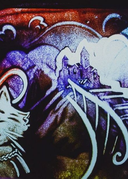 Сказка с песочной анимацией. Кот в сапогах