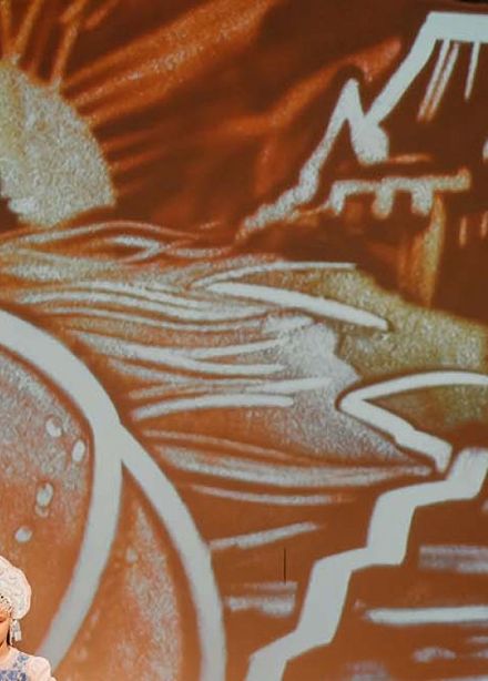 Музыкальная сказка с песочной анимацией. Сказка о царе Салтане