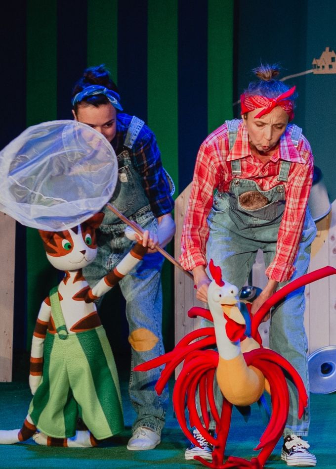 Петсон и Финдус. А где же Юсси?