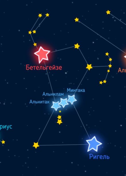 Орион — небесный охотник