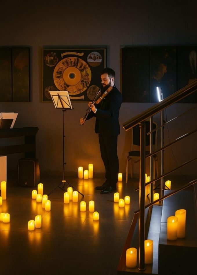 Концерт при свечах на выставке «Босх, Дюрер, Данте. Тайны земных наслаждений»