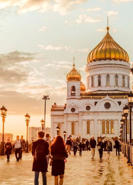 Храм Христа Спасителя + 4 смотровые площадки под куполом