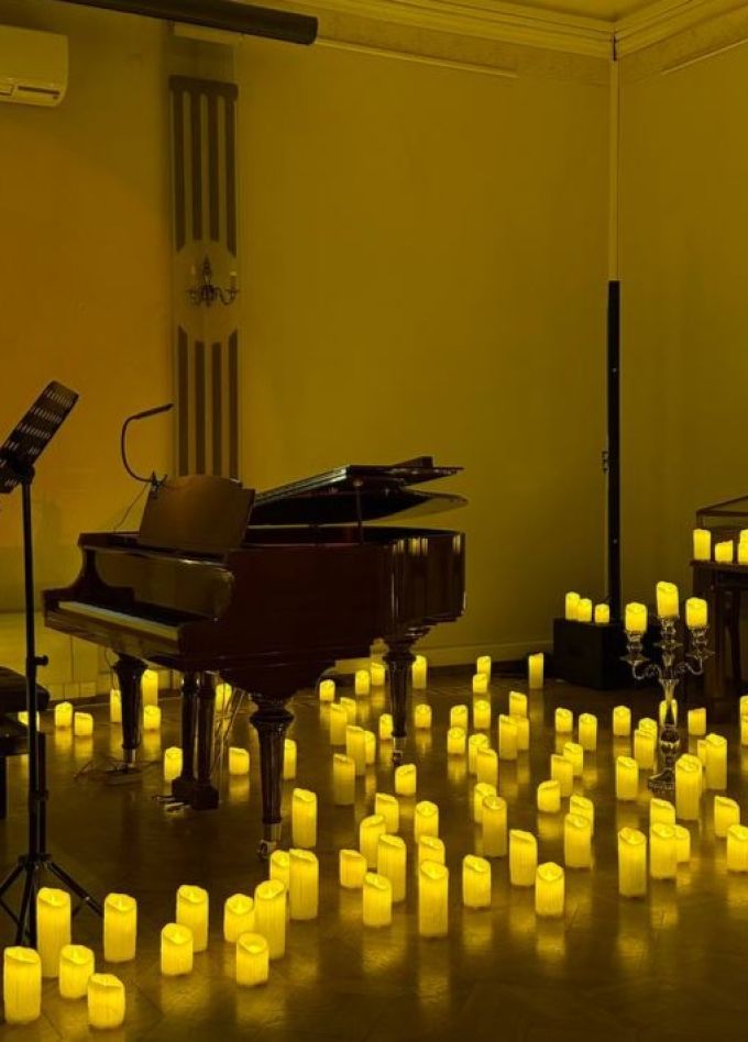 Мировые хиты: дудук, саксофон, флейта и рояль при свечах