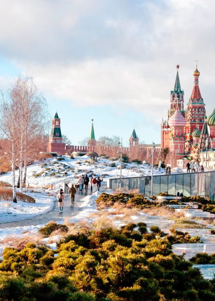 Историческая экскурсия по парку «Зарядье»