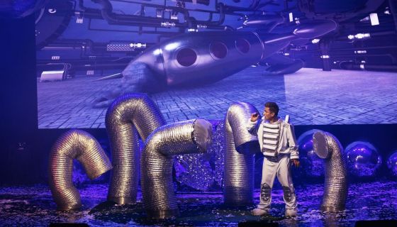 Шоу «Лунозавр в космосе»