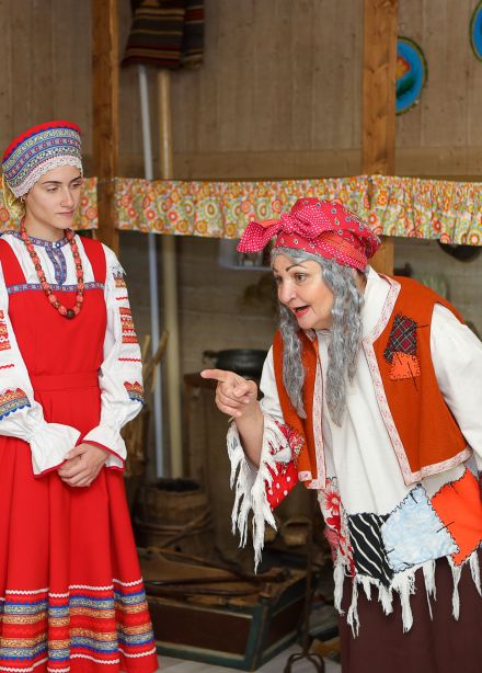 В гостях у Бабы-Яги