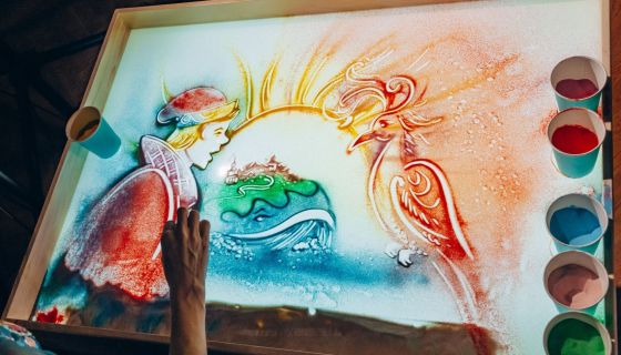 Песочное шоу «Конёк-горбунок»