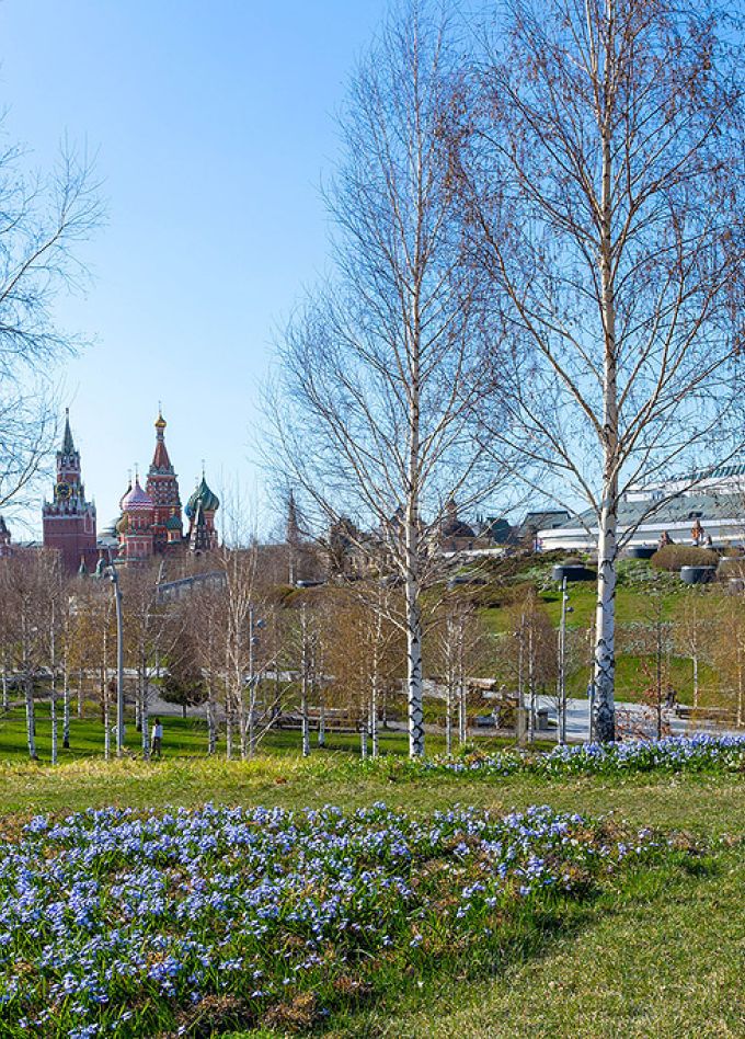 Парк «Зарядье» — Красная площадь