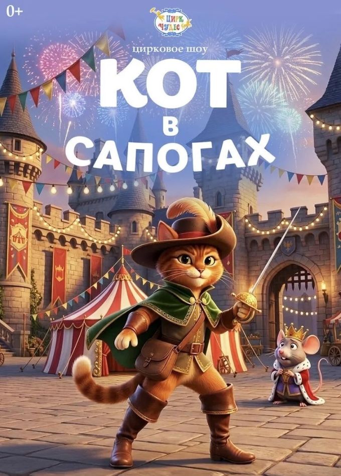 Цирковое шоу «Кот в сапогах», Калужская
