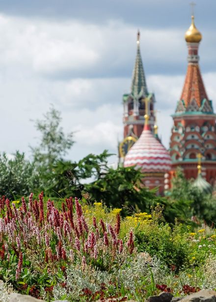 Парк «Зарядье» — Красная площадь
